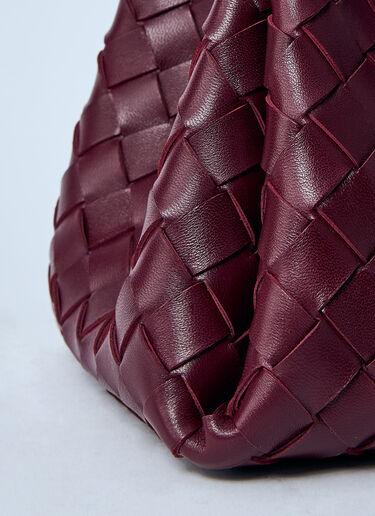 Bottega Veneta 小号 Parachute 单肩包 酒红色 bov0260039