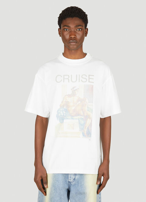 Eytys Ferris Cruise T-Shirt Brown eyt0351008