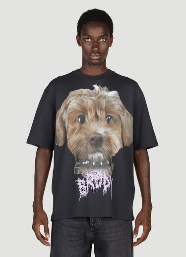 Acne Studios 图案短袖 T 恤 黑色 acn0153069