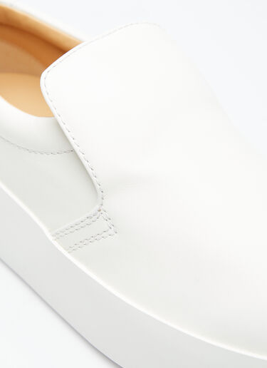 レザー製スリッポンスニーカー JW Anderson レザー製スリッポンスニーカー ホワイト jwa0254013