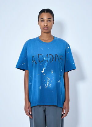 adidas x SFTM 007 Cotton T-Shirt Blue asf0364003