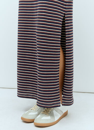 A.P.C. Robe Shelly Crochet Dress Brown apc0256004
