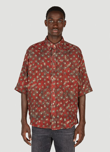 Acne Studios 데이지 셔츠 Red acn0152013