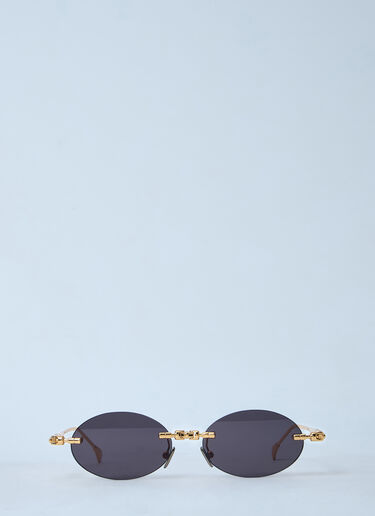 Kuboraum H62 52-15 Sunglasses Gold kub0361003