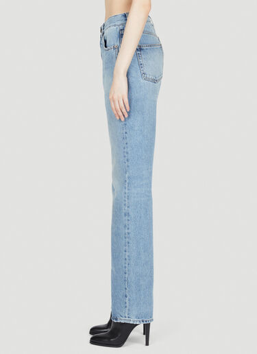 Saint Laurent Cassandre Jeans Blue sla0253036