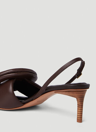 Jacquemus Les Sandales Cuscinu 高跟鞋 棕色 jac0250105
