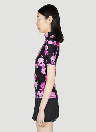 Coperni Floral Print Top Pink cpn0252008