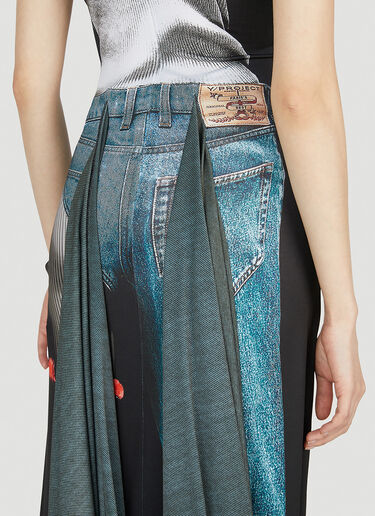Y/Project x Jean Paul Gaultier Trompe L'Oeil Pant Dress Black jpg0252013