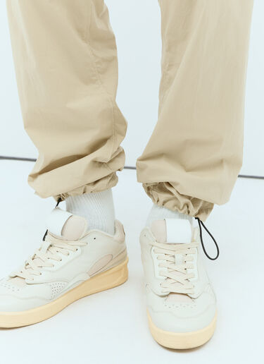 Stone Island Logo Patch Cargo Pants Beige sto0156093