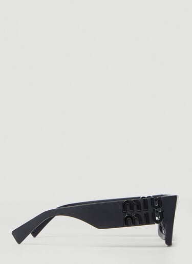 Miu Miu Glimpse Sunglasses Black lmu0253001