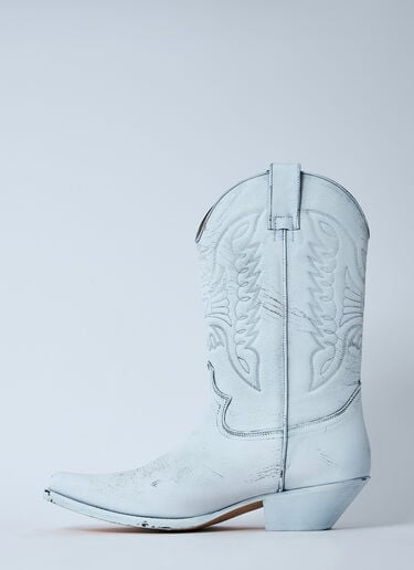 Florence Cowboy Boots MM6 Maison Margiela Florence Cowboy Boots Black mmm0160006