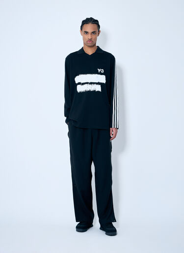 Y-3 U GFX Polo 衫  黑色 yyy0160010