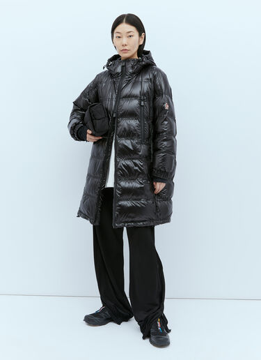 Moncler Grenoble 로슐래르 롱 다운 재킷 블랙 mog0253009