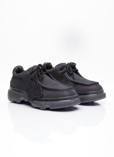 Burberry Nubuck Creeper Shoes Black bur0154016