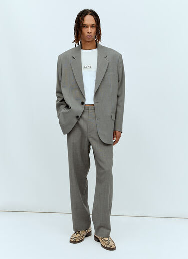 Acne Studios Relaxed-Fit Suit Blazer Grey acn0155016