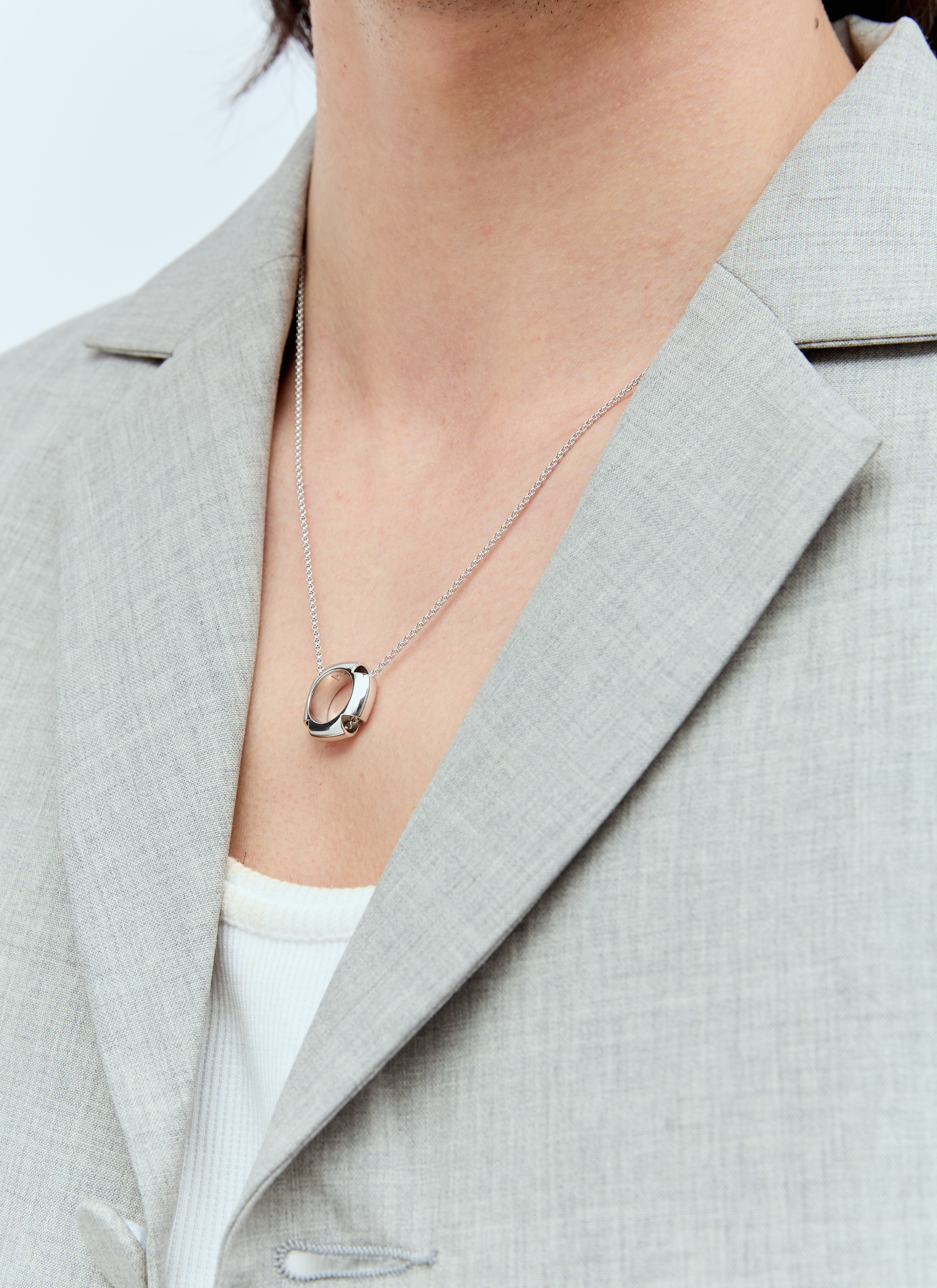 Tom Wood Kimberlitt Pendant Necklace en Silver pour homme LN CC