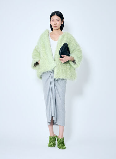 Dries Van Noten Herchive 结饰中长半身裙 灰色 dvn0258029
