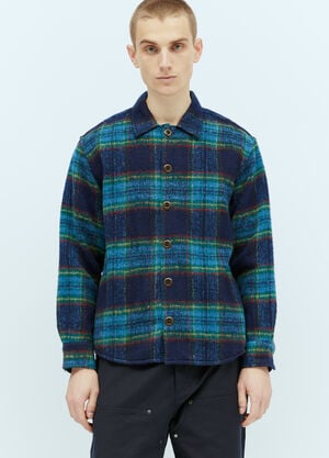 Burberry Brushed Rancher Flannel Shacket Brown bur0158003