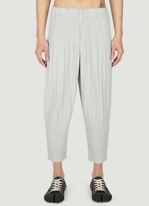 Homme Plissé Issey Miyake Tapered Pants Black hmp0153001