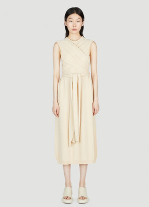 Lemaire Knotted Dress Beige lem0256002