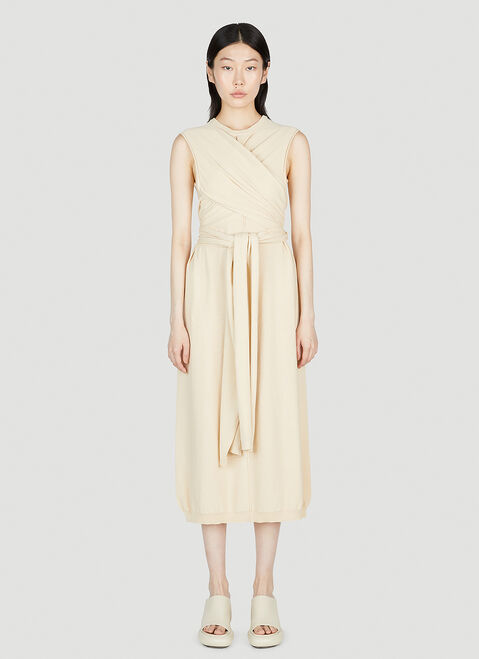 Lemaire Knotted Dress Beige lem0254003