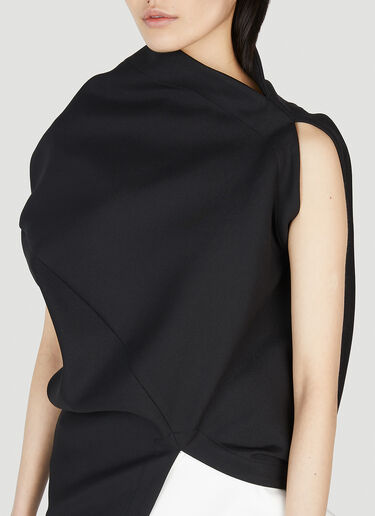 Issey Miyake Torso Top Black ism0252003