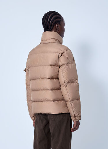 LN-CC® - Moncler: Maya 70 Hooded Short Down Jacket - Brown Moncler Maya 70 Hooded Short Down Jacket Brown mon0266002