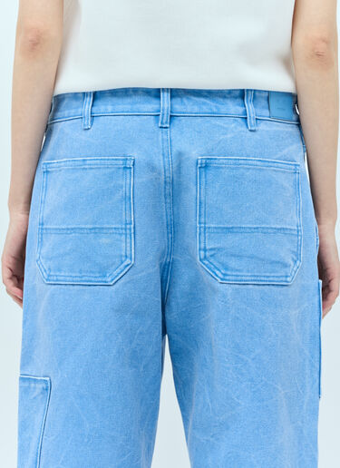 Acne Studios 패치 캔버스 팬츠 블루 acn0255043