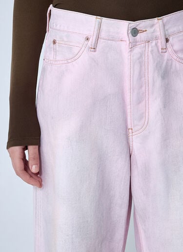 Acne Studios 1981 Coated Jeans Pink acn0361001