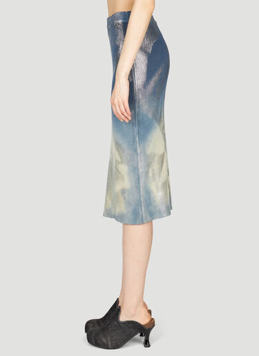 Diesel M-Ilan Midi Skirt Blue dsl0255017