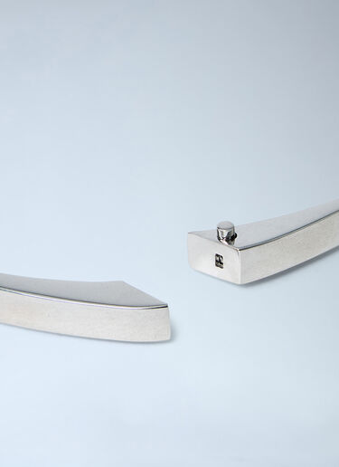 TOTEME Signature Metal Collar Necklace Silver tot0263099