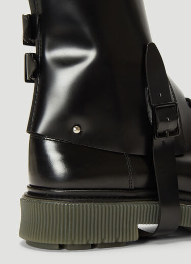 Adieu Buckle Chelsea Boots Black adv0138004