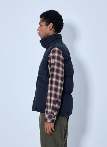 LN-CC® - Moncler Grenoble: Evans Down Vest - Navy Moncler Grenoble Evans Down Vest Navy mog0165001