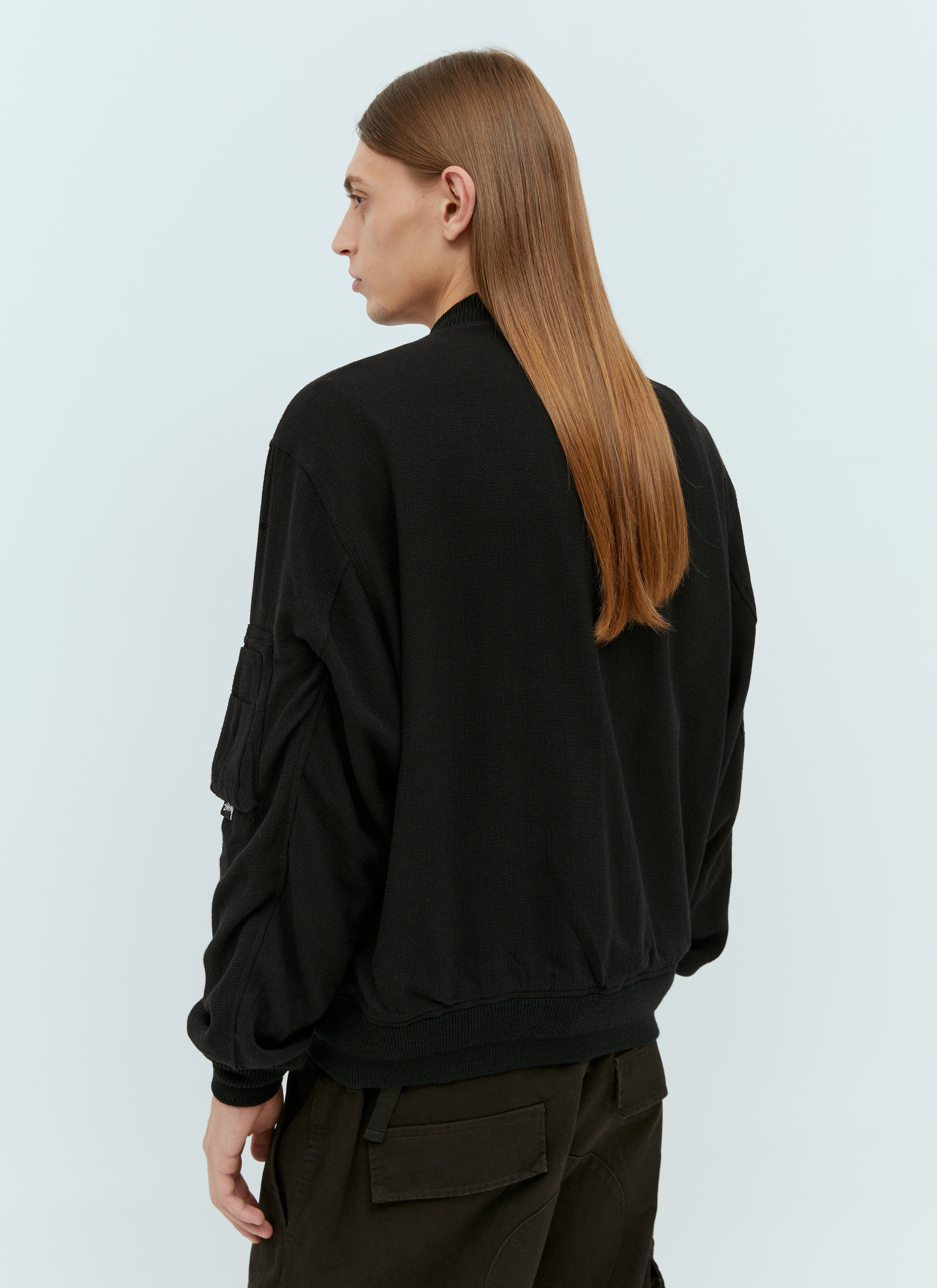 Stüssy Men's' Beach Bomber Jacket in Black | LN-CC®