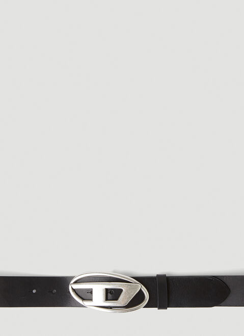 Dolce & Gabbana Oval D Logo Belt Black dol0153012