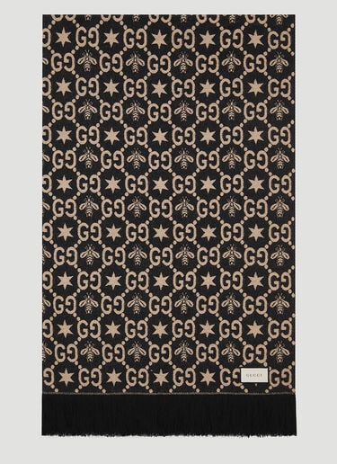 Plaid Blanket Gucci Plaid Blanket Black wps0644012