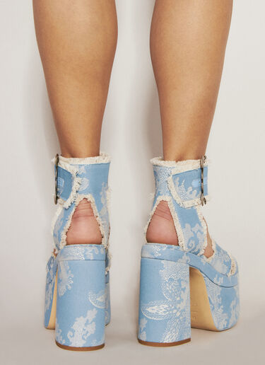 Vivienne Westwood Olde London 厚底凉鞋 蓝 vvw0256030