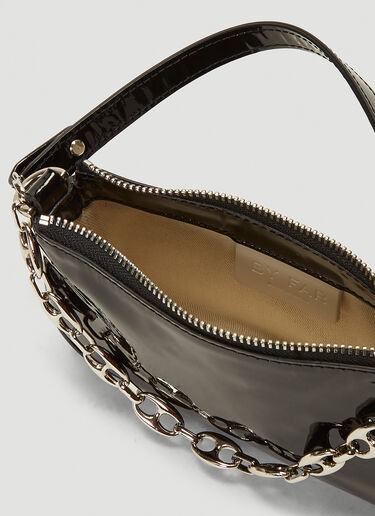 BY FAR Mini Rachel Shoulder Bag Black byf0242011