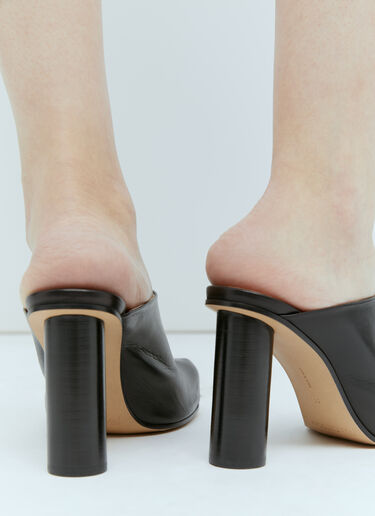 JW Anderson Paw Heeled Mules Black jwa0254012