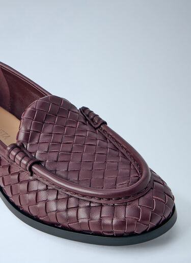 Bottega Veneta Sveglia Loafers Burgundy bov0264036