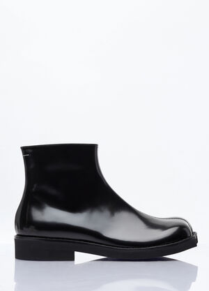 MM6 Maison Margiela Anatomic Ankle Boots White mmm0159003