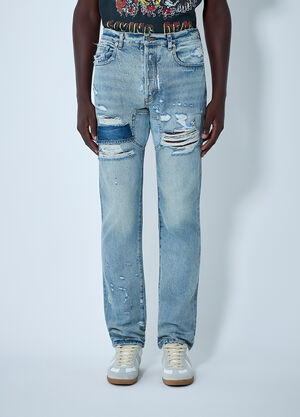 Gallery Dept. Distressed Bowery 5001 Jeans Blue gdp0160065