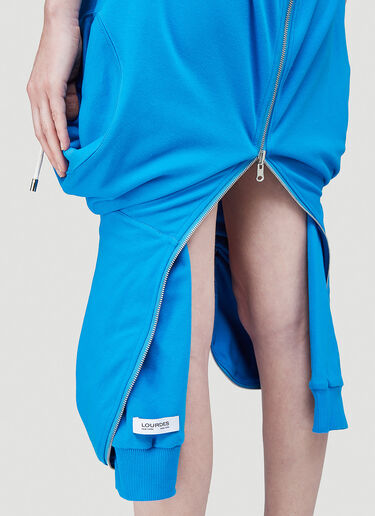 Lourdes Collapse Dress Blue lou0244005