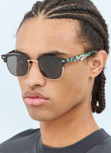 A BATHING APE® #2 Shark Sunglasses Black bap0155010