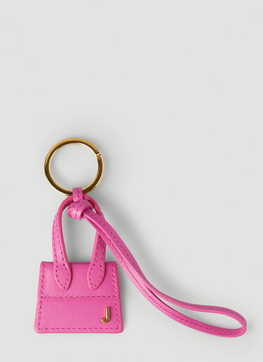 Jacquemus Le Porte Clé Pichoto Keyring Pink jac0246088