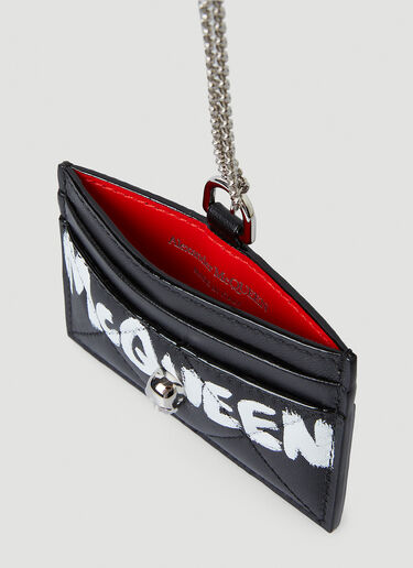 Alexander McQueen 链带卡包 黑 amq0246034