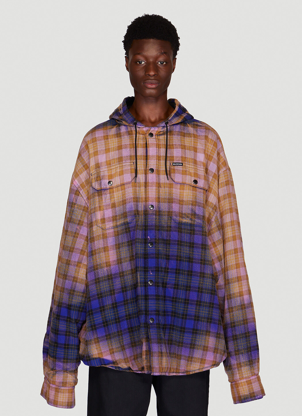 Balenciaga sales hooded shirt