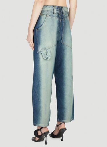 Eckhaus Latta Baggy Jeans Blue eck0351004