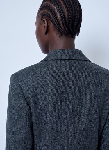 RÓHE Cup Detailed Blazer Grey roe0266001