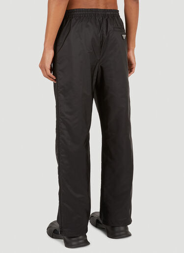 Prada Logo Plaque Track Pants Black pra0152036